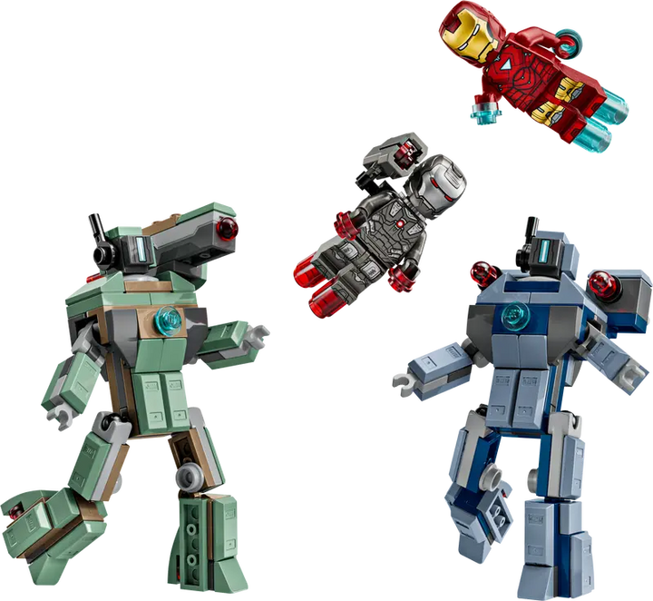 LEGO® Superheros Ironman & War Machine Vs Hammer