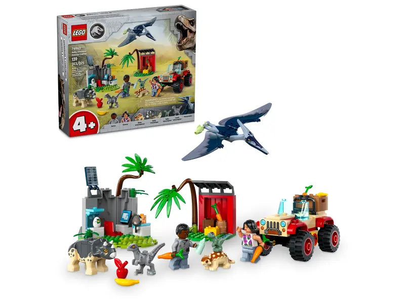 LEGO® Jurassic Baby Dino Rescue Center