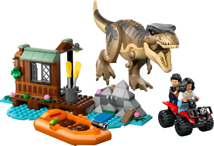 LEGO® Jurassic World T-Rex River Escape