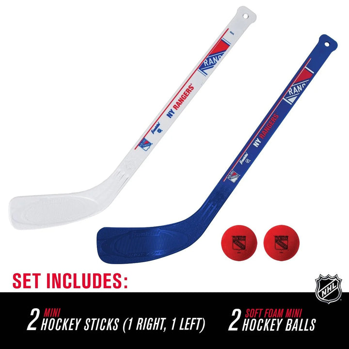Mini Hockey Set NY Rangers