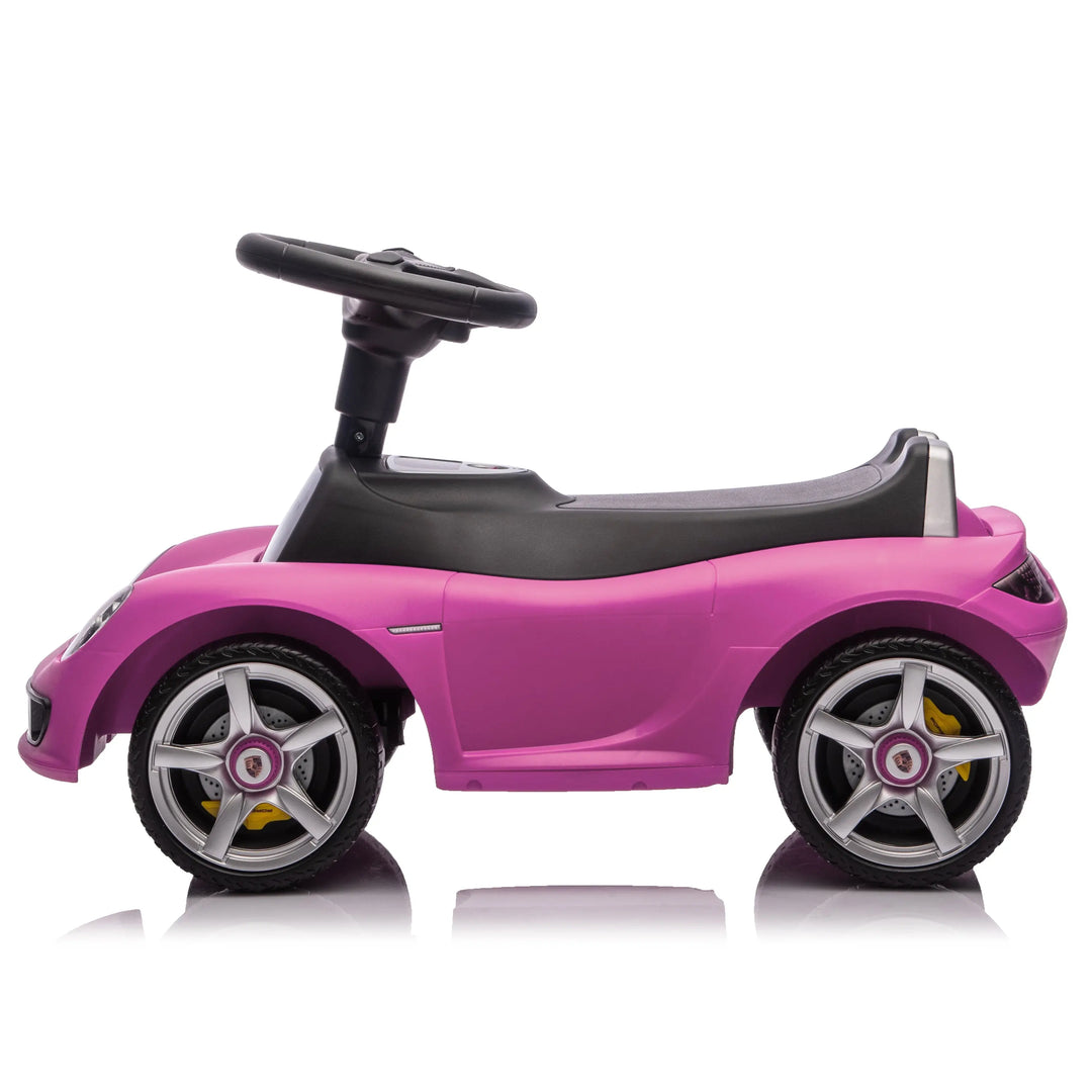 Porsche 911 Foot-To Floor Pink Assembled