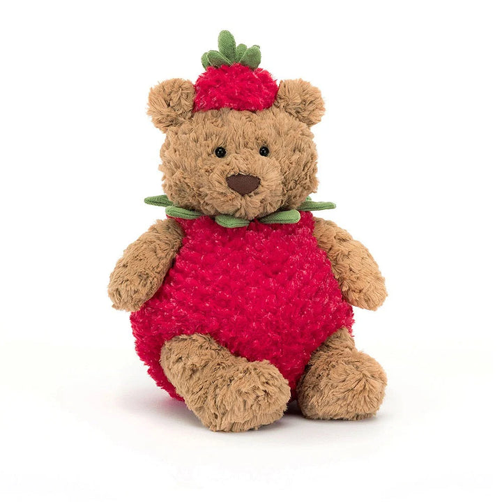 Bartholomew Bear Strawberry 10In