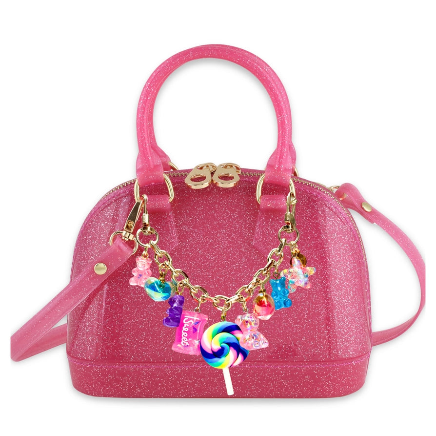 Cate Hot Pink Candy Crush Purse