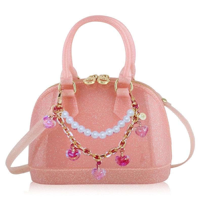 Cate Lt Pink Sparkle Charming Purse