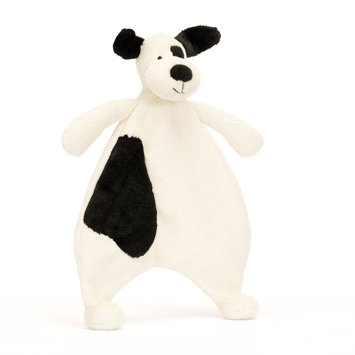 Bashful Black & Cream Puppy Comforter 4