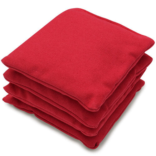 Red Corn Hole Bean Bags (Set Of 4)