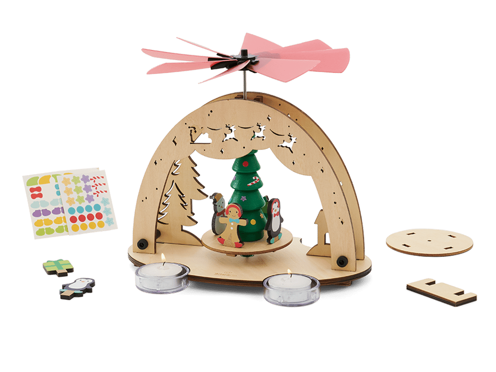 Christmas Candle Carousel Kit
