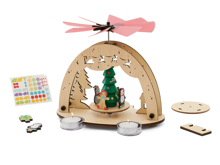 Christmas Candle Carousel Kit