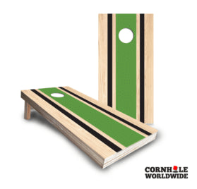 Deluxe Natural Wood Cornhole Toss Game Assorted colors