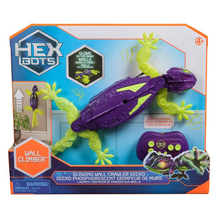Hex Bots Glowing Wall Crawler Gecko