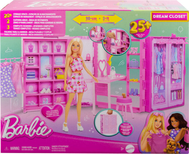 Barbie Dream Closet 3.0 W/Doll