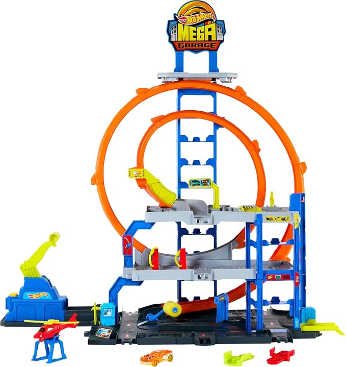 Hot Wheels City Mega Loop Garage