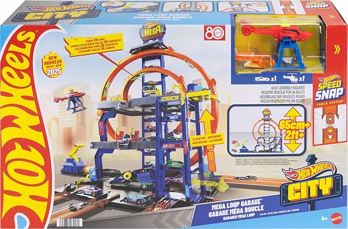 Hot Wheels City Mega Loop Garage
