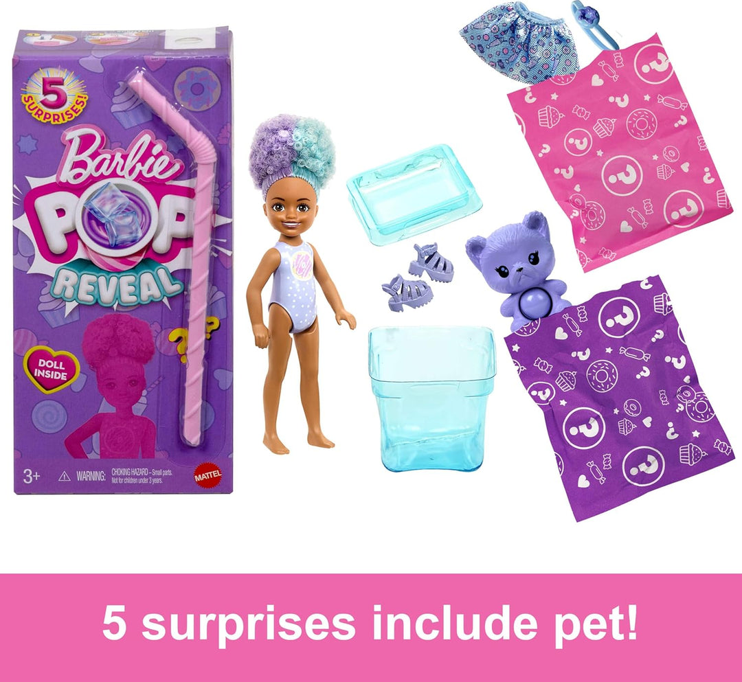 Barbie Chelsea Pop Reveal Sweet Treat