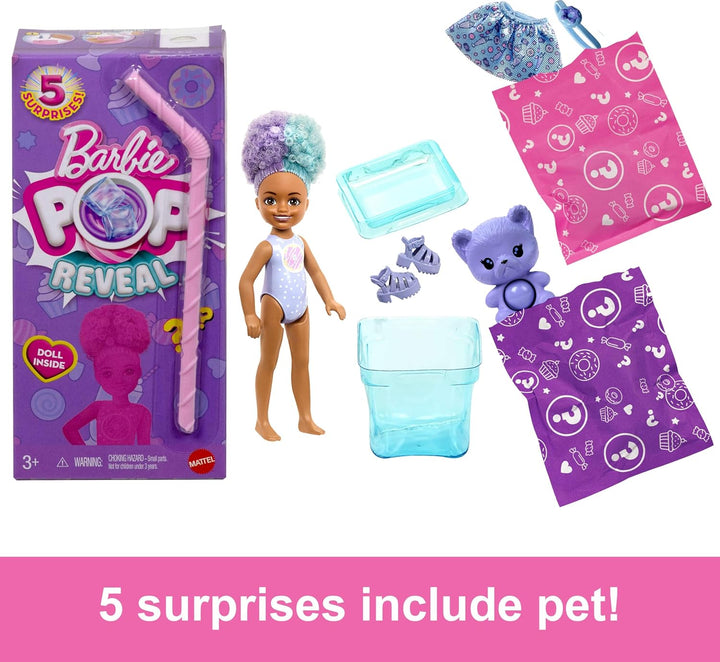 Barbie Chelsea Pop Reveal Sweet Treat
