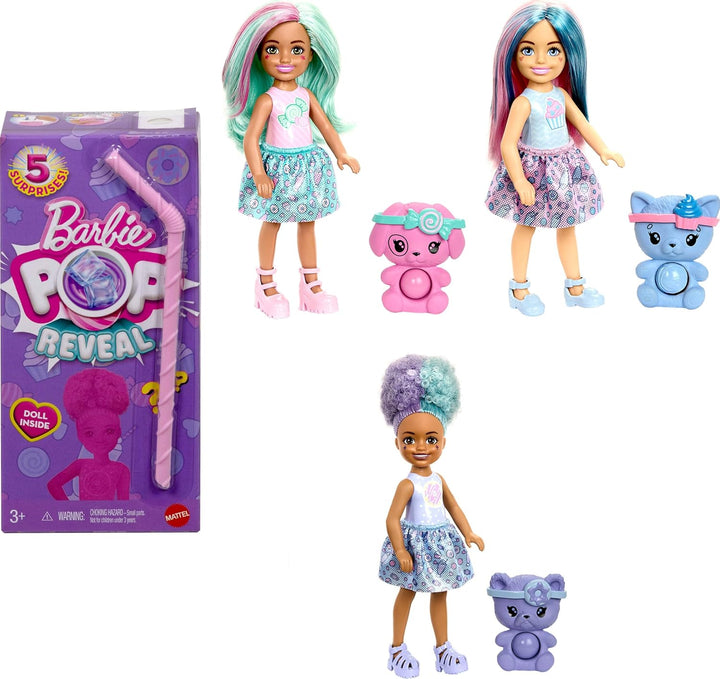 Barbie Chelsea Pop Reveal Sweet Treat