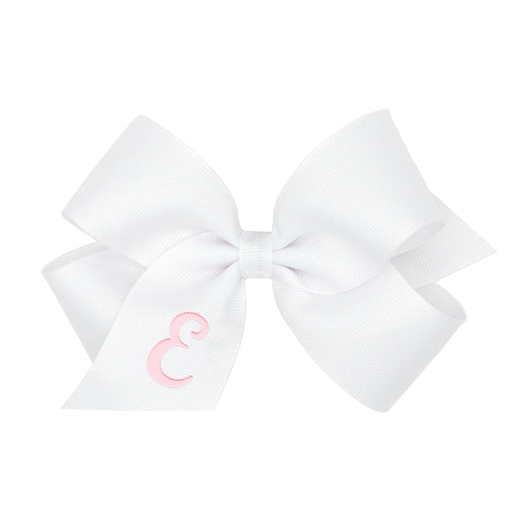 Monogram Bow E