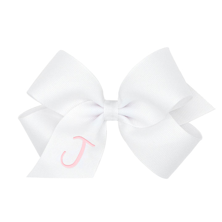 Monogram Bow J