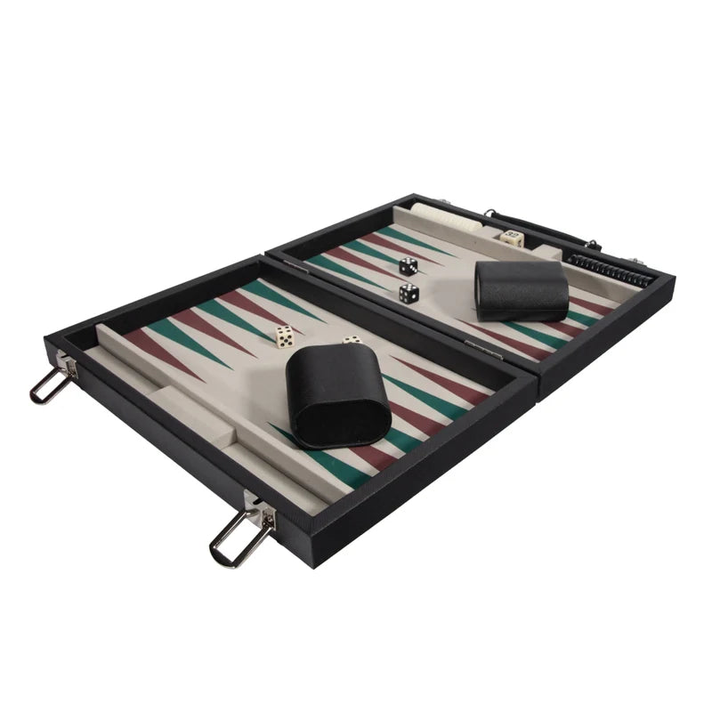 Mini Travel Backgammon Black