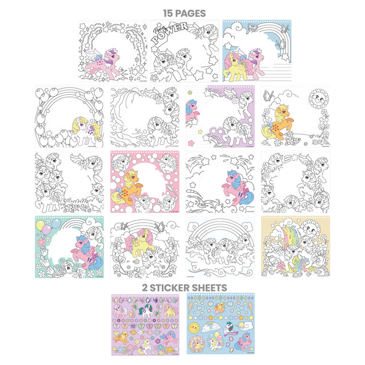 My Little Pony Make A Scene Sketch Set