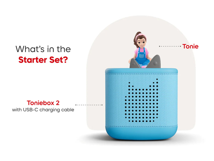 Toniebox 2 Starter Box Ms Rachel Sky Blue