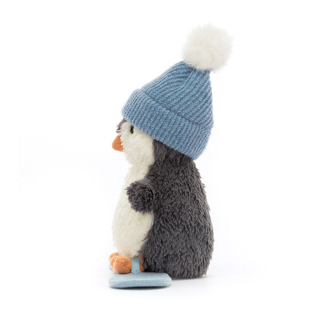 Peanut Penguin Snowboarding Small 5In