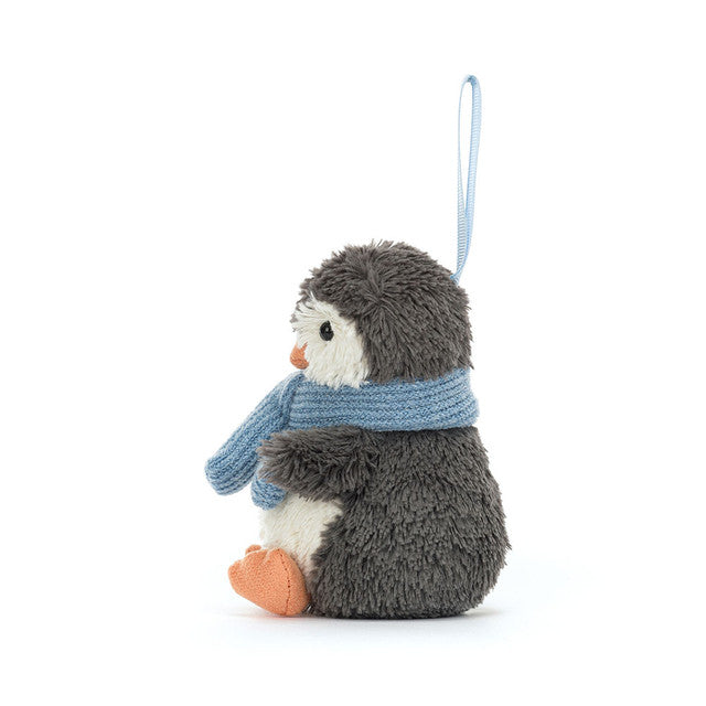 Peanut Penguin Ornament 4In