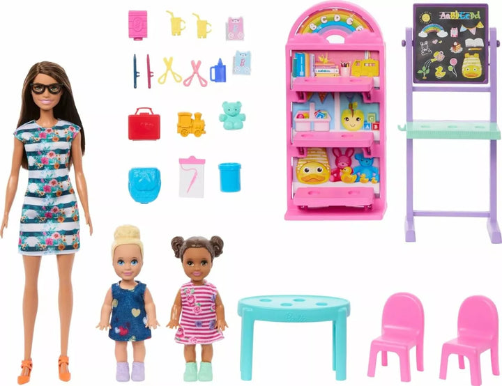 Barbie Preschool Classroom Playset