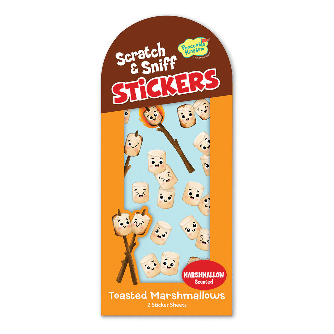 Scratch & Sniff Marshmallow Stickers