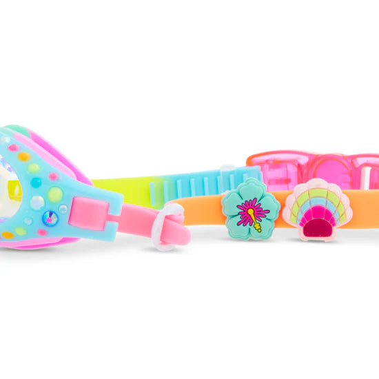 Tropical Rhinestone Youth Swim Goggle