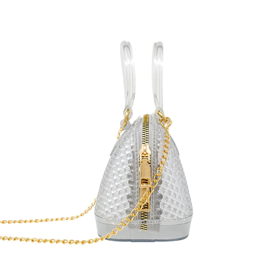 Jelly Bead Bowling Bag Clear