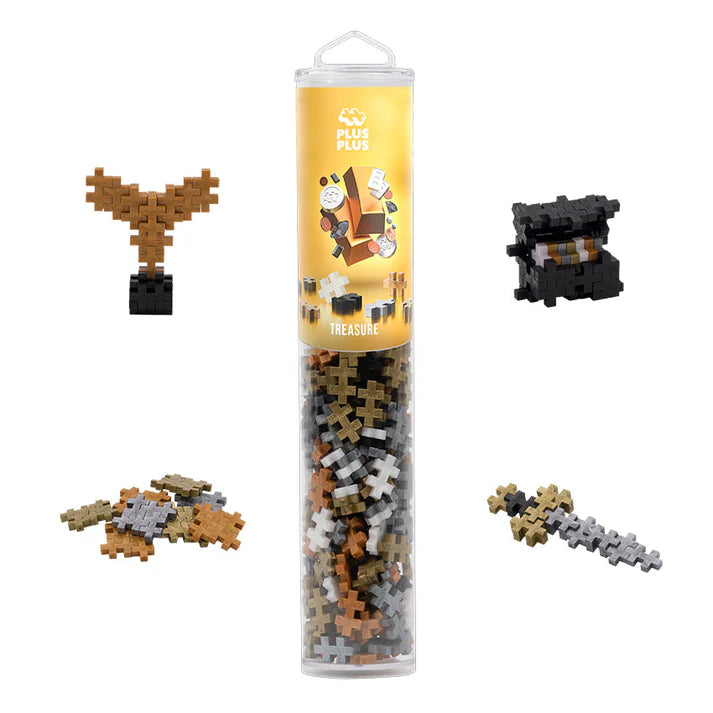 Plus-Plus Tube 240 pc Treasure Mix