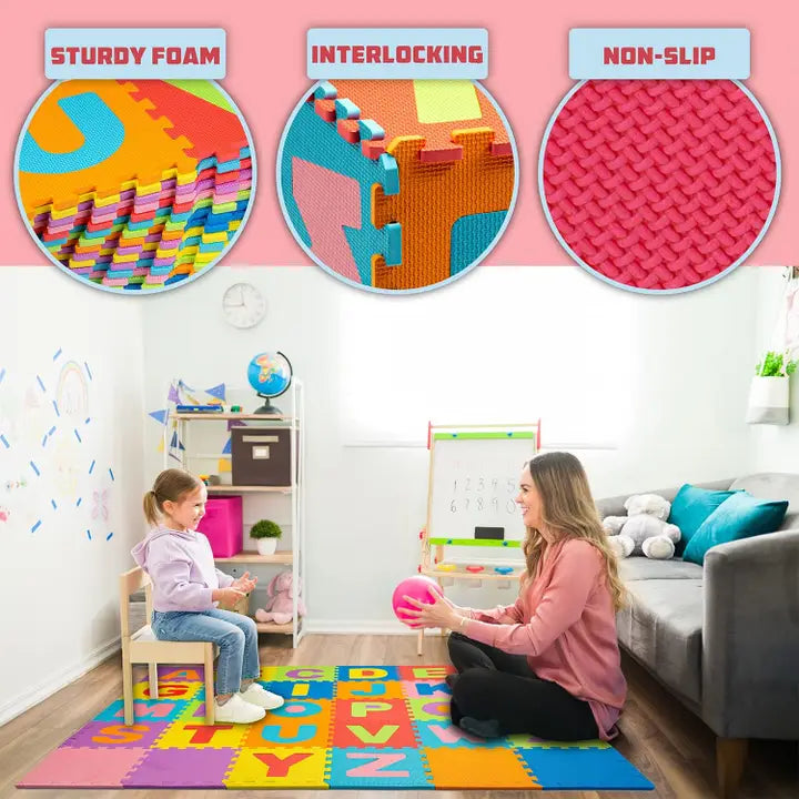 ABC Kids Foam Mat 30Pc