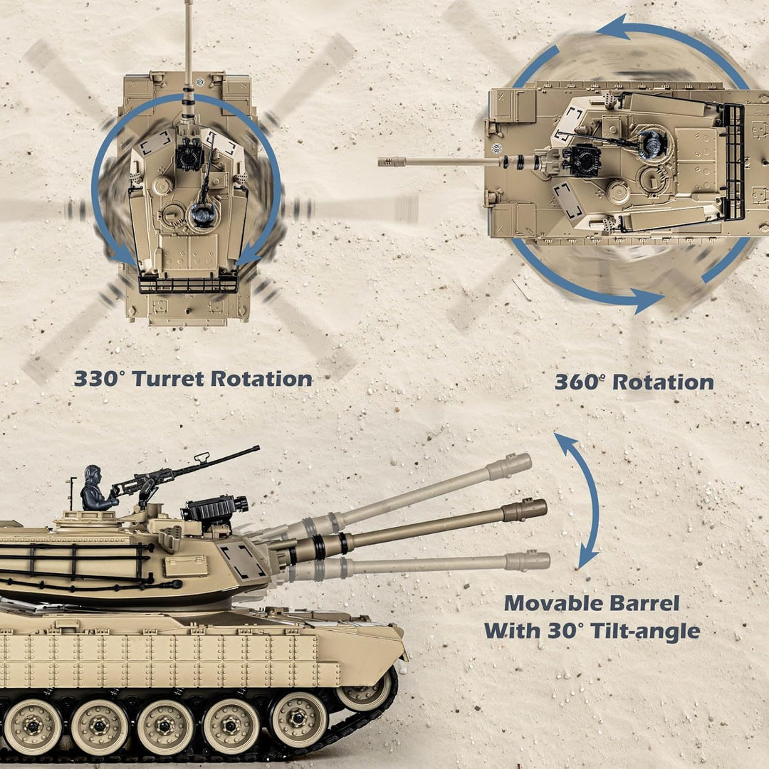 1/18 Abrams Tank