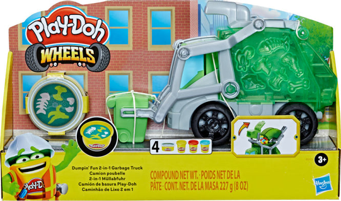 Play-Doh - Dumpin Fun 2 in 1 Garbage Truck