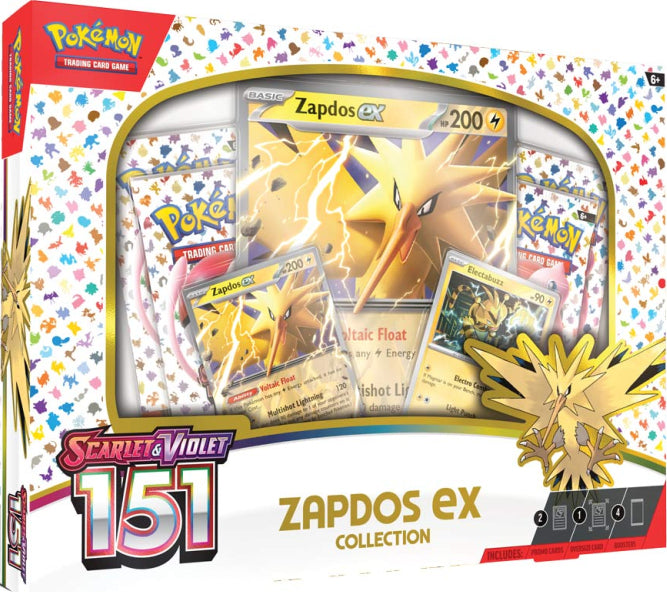 Pokemon TCG - Scarlet and Violet 151 - Collection Zapdos EX