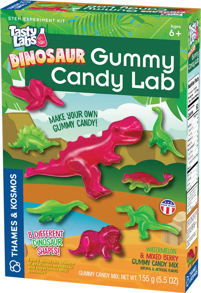 Dinosaur Gummy Candy Lab: Edible Science Experiment Kit