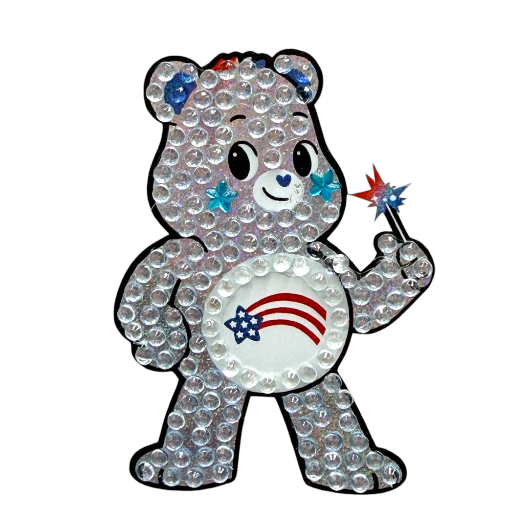 America Cares Stickerbean