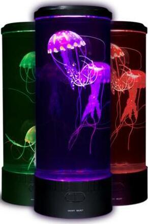 Fascinations Electric Jellyfish Mood Light (New Round Design)
