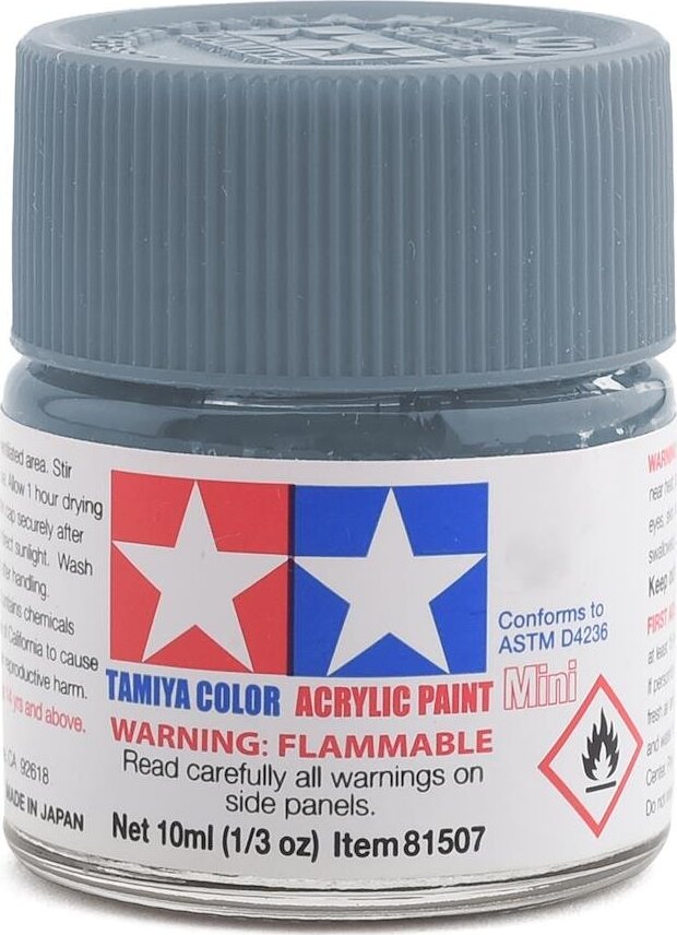 Tamiya XF-23 Flat Light Blue Acrylic Paint (10ml)