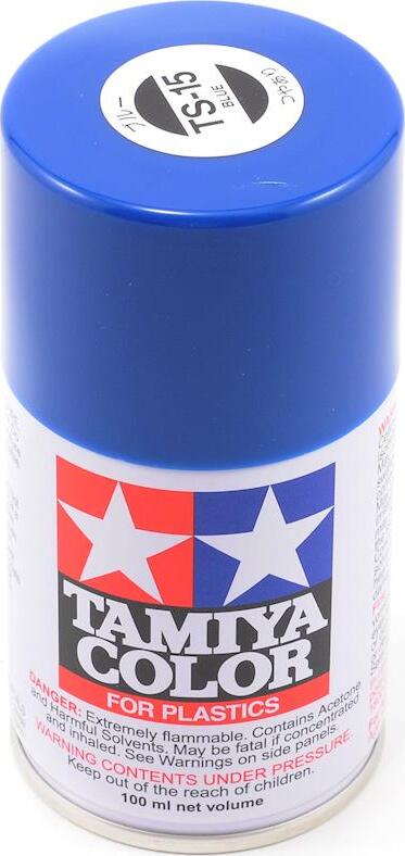 Tamiya TS-15 Blue Lacquer Spray Paint (100ml)