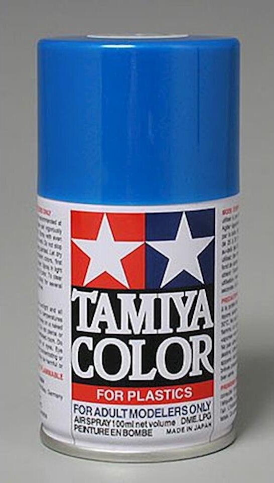 Tamiya TS-54 Light Metallic Blue Lacquer Spray Paint (100ml)