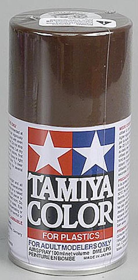 Tamiya TS-62 NATO Brown Lacquer Spray Paint (100ml)