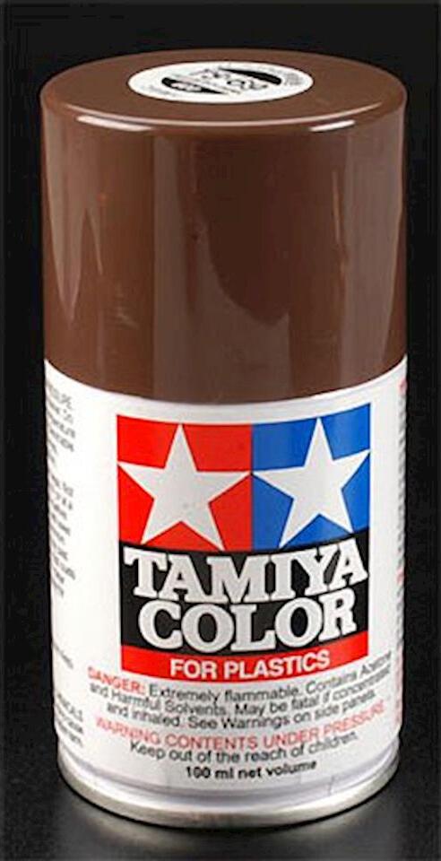 Tamiya TS-69 Linoleum Deck Brown Lacquer Spray Paint (100ml)