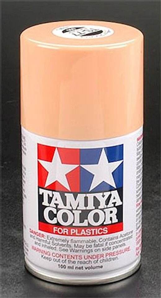 Tamiya TS-77 Flat Flesh 2 Lacquer Spray Paint (100ml)