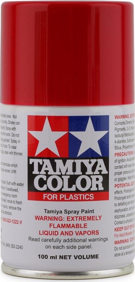 Tamiya TS-95 Metallic Red Lacquer Spray Paint (100ml)