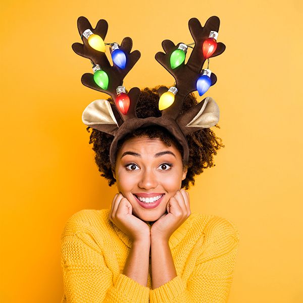 Big Bulb Antlers Headband