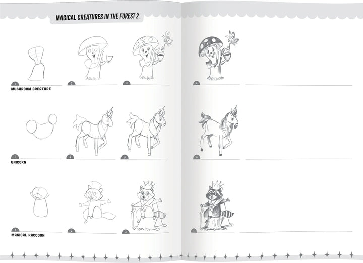Art Book 5 - Learn To Draw Magical Creatures