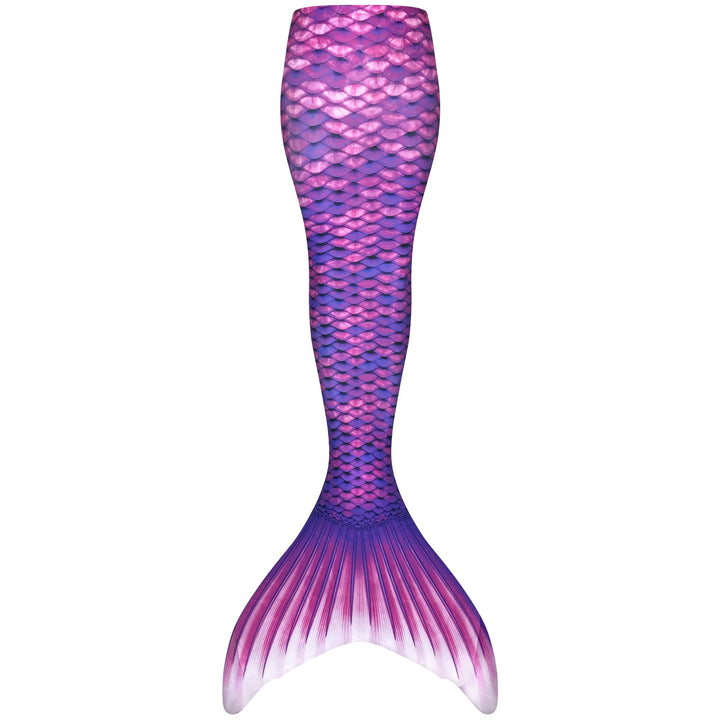 Asian Magenta Mermaid Tail Size 10 w/ Jr. Monofin
