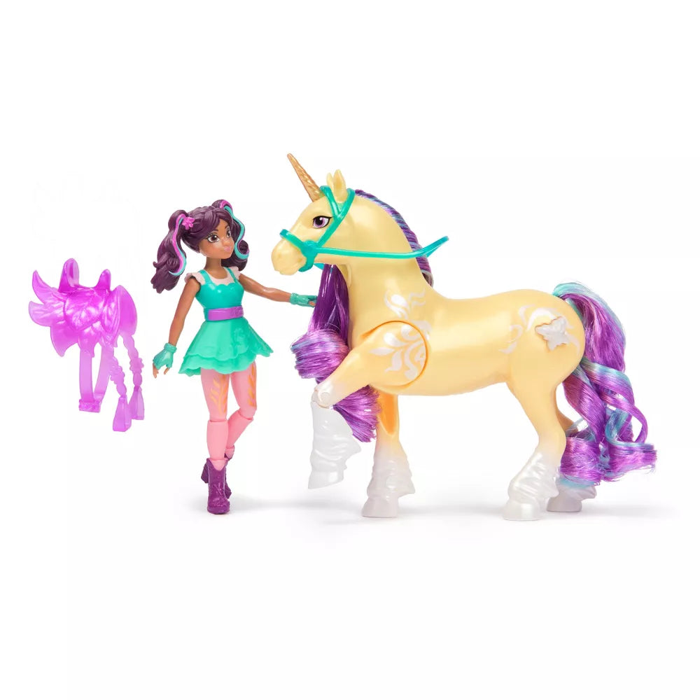 Unicorn Academy Ava & Plant Magic Leaf